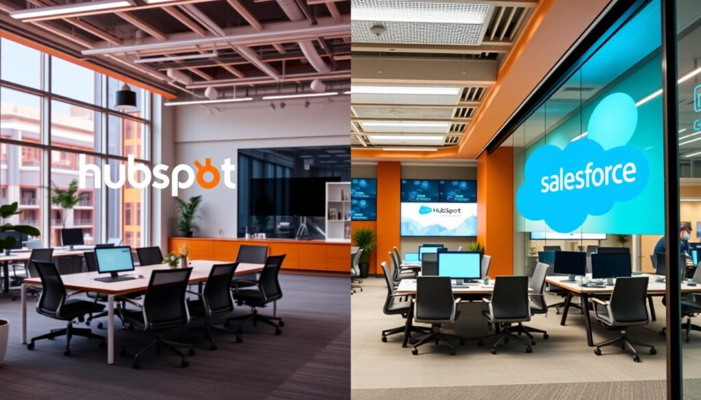 Comparaison HubSpot Salesforce